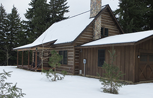 mountain cabin home