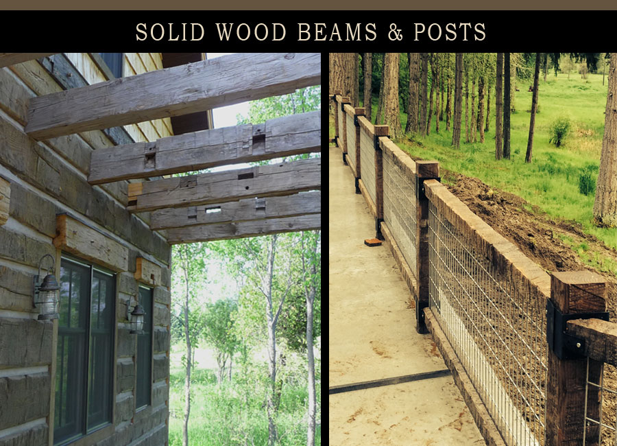 Hand Hewn Distressed Log Cabin Siding